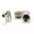 White zinc, yellow zinc fittings high quality JIC swivel hose nipple adapter hydraulic parts